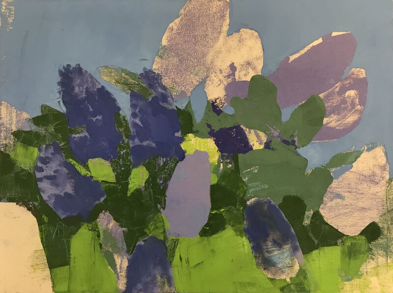 Eric Dever, ‘When Lilacs Bloom'd, May 2010’, 2019, Painting, Oil on canvas, Berry Campbell Gallery