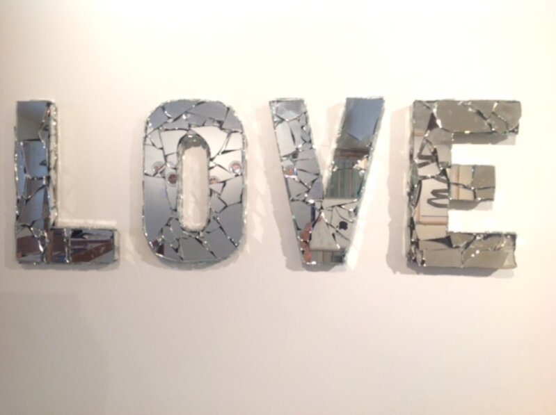 Daniel Ontiveros, ‘Love’, 2013, Installation, Broken mirrors and styrofoam, Galeria Laura Haber
