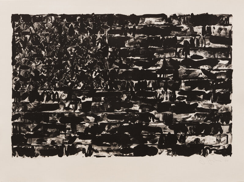Jasper Johns, ‘Flag I’, 1960, Print, Lithograph, Susan Sheehan Gallery