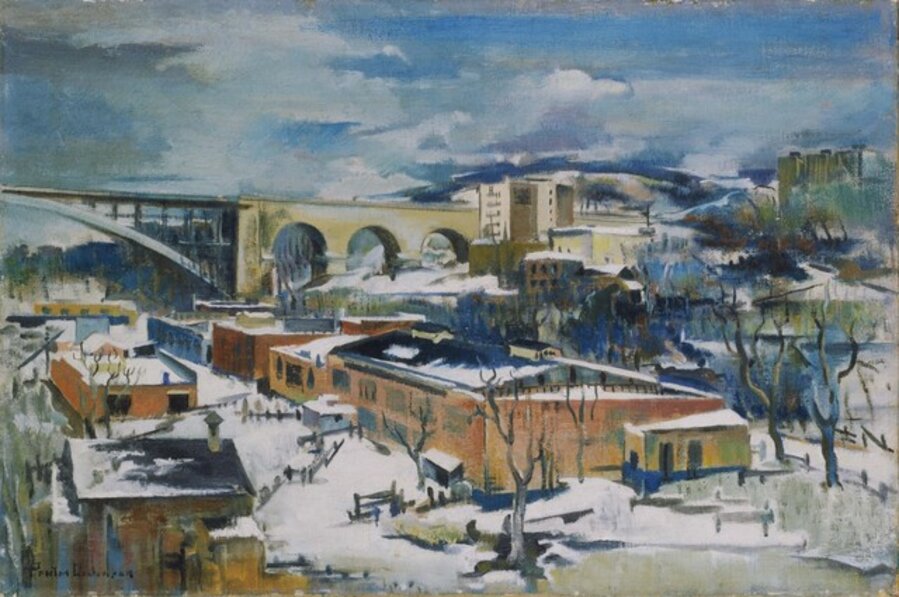 Winter, Harlem River