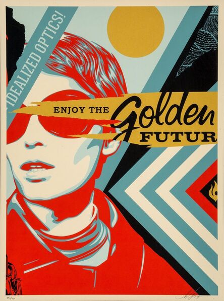 Shepard Fairey, ‘Untitled, from Golden Future for Some’, 2017