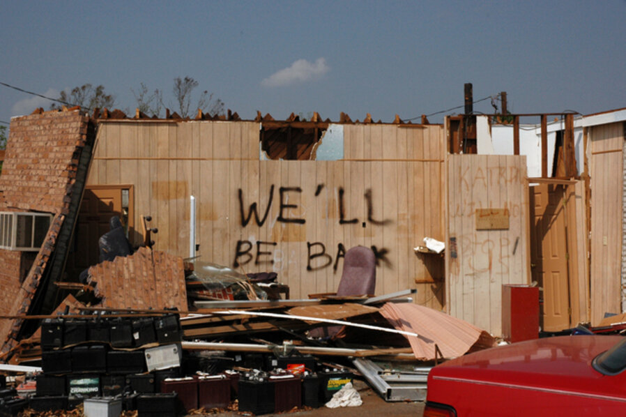 We'll Be Back, Mississippi Gulf Coast, Mid September, 2005