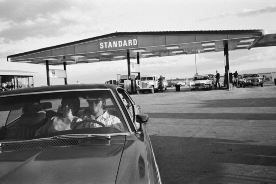 Couple at the Gas Station