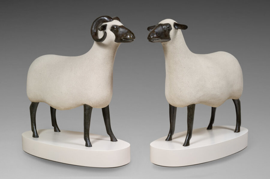 Bélier and Brebis, from the Nouveaux Moutons series