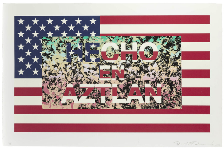 Hecho en Aztlan (from the Flag Series)