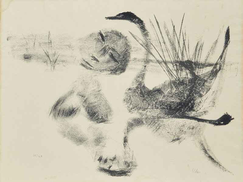Sidney Nolan, ‘Number 2, The Leda Suite’, 1961, Print, Lithograph on wove, Roseberys