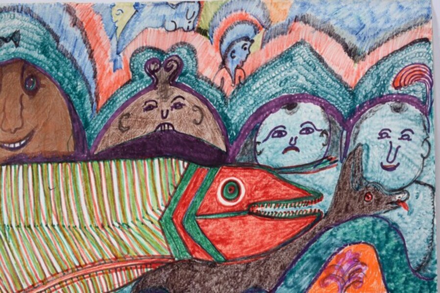 Fish, Faces & Animals