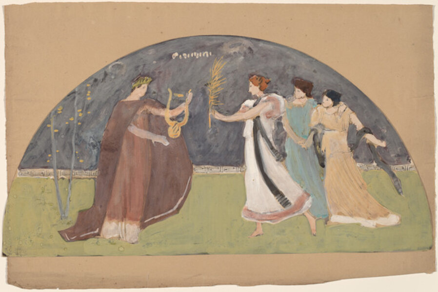 Study for a Lunette