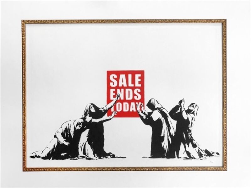 Banksy, ‘Sale Ends Today (LA Edition)’, 2006, Print, Screenprint on paper, ArtLife Gallery