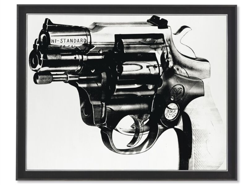 Andy Warhol, ‘Gun’, Acrylic and silkscreen ink on canvas, Christie's