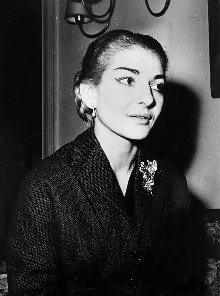 Guglielmo Coluzzi, ‘Maria Callas’, ca. 1960