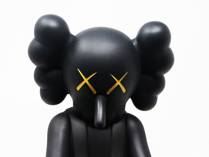 KAWS, ‘'Small Lie' (black)’, 2017, Sculpture, Painted cast vinyl collectible art toy., Signari Gallery