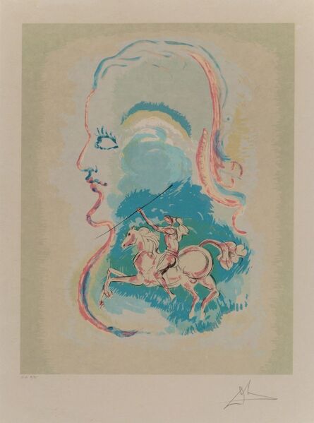 Salvador Dalí, ‘Dream of a Horseman’, 1979
