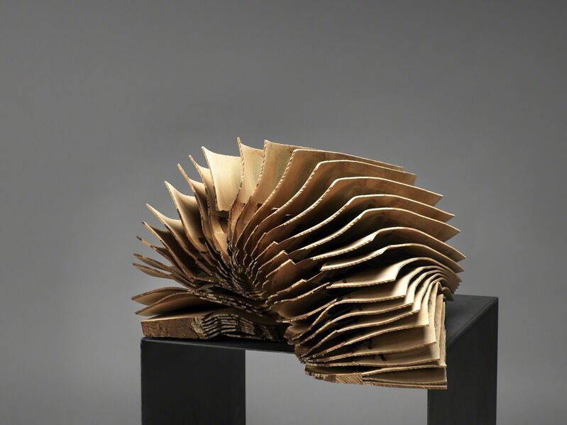 Herbert Golser, ‘booked up (ausgebucht)’, 2012, Sculpture, Walnut Wood on Steel, Galerie Frey