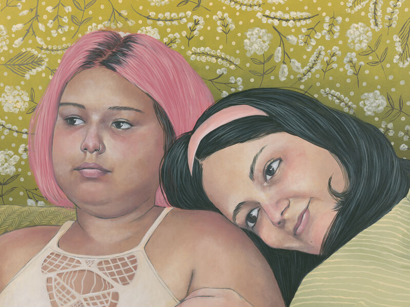 Shona McAndrew, ‘Priyanka, Vidushi and Ananya’, 2021, Painting, Acrylic on canvas, CHART