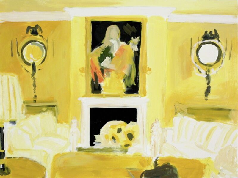Karen Kilimnik, ‘Elton John’s London Living Room’, 2010, Painting, Water soluble oil color on canvas, Sprüth Magers
