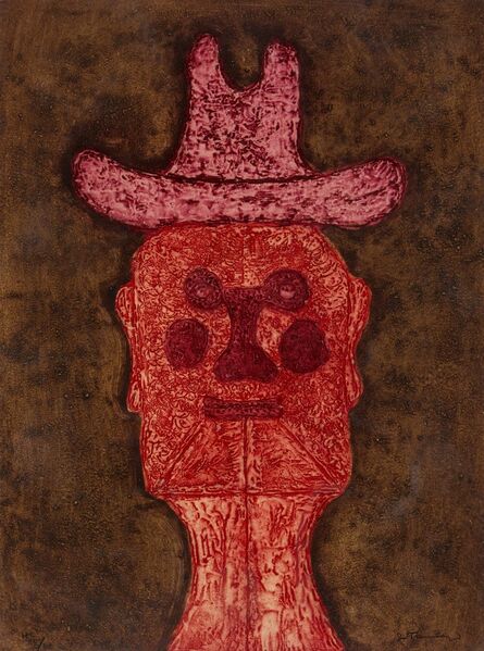 Rufino Tamayo, ‘Hombre con Sombrero, from 15 Aguafuertes’, 1975