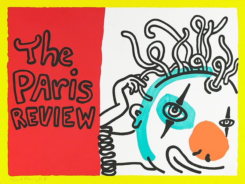 Keith Haring, ‘The Paris Review’, 1989, Print, Screenprint in colors on wove paper, Rago/Wright/LAMA