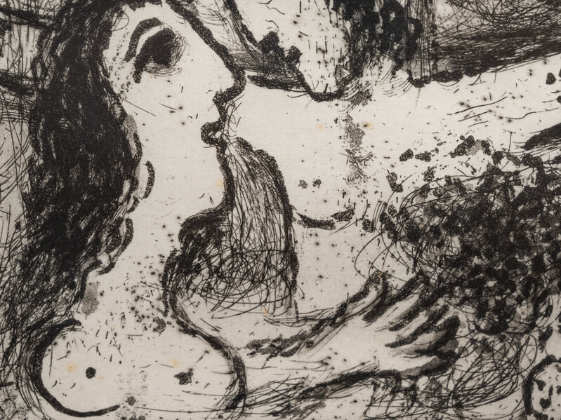 Marc Chagall, ‘La femme et la Christ’, Print, Etching, Hindman