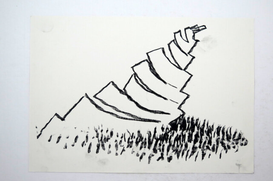 Studies for Tower Series 14