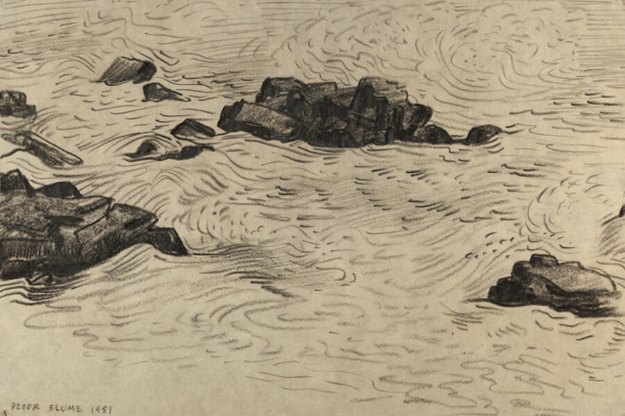 Study for Crashing Surf (B)