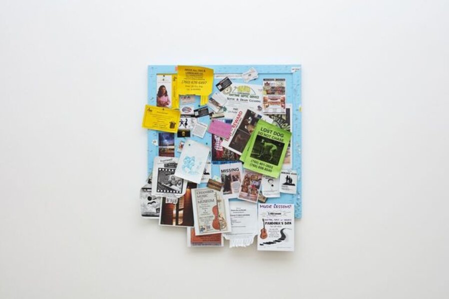 Community Notice Board (Joshua Tree Laundry)