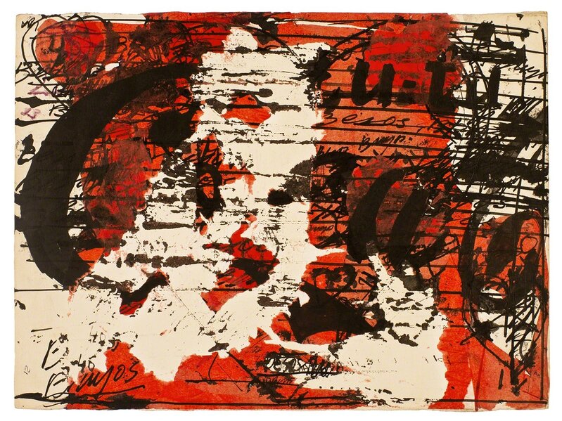 Alberto Greco, ‘Besos Brujos’, 1965, Drawing, Collage or other Work on Paper, Del Infinito