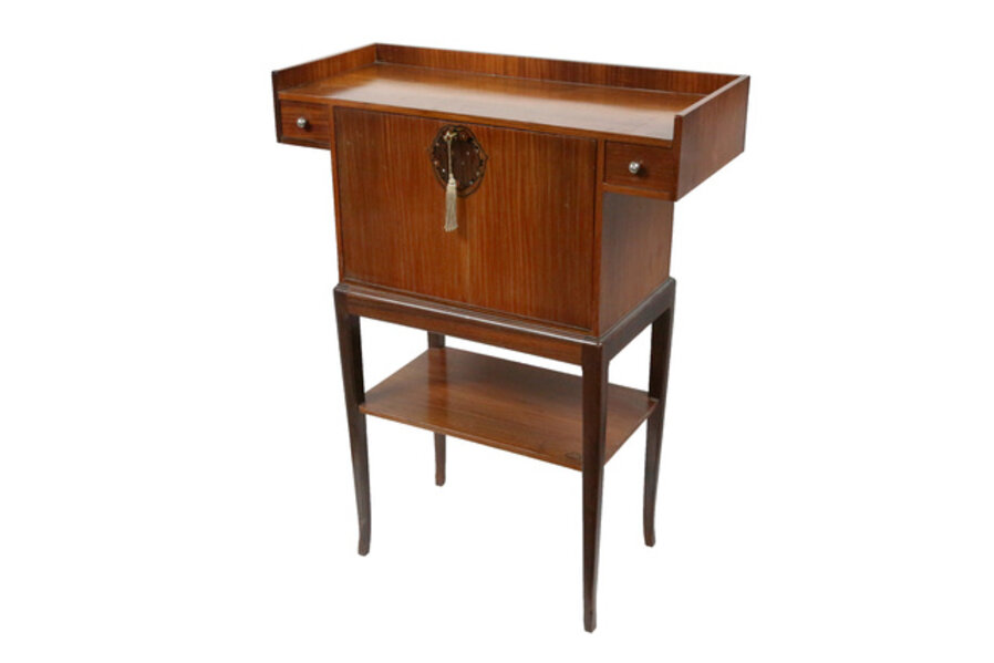 Mahogany writing bureau