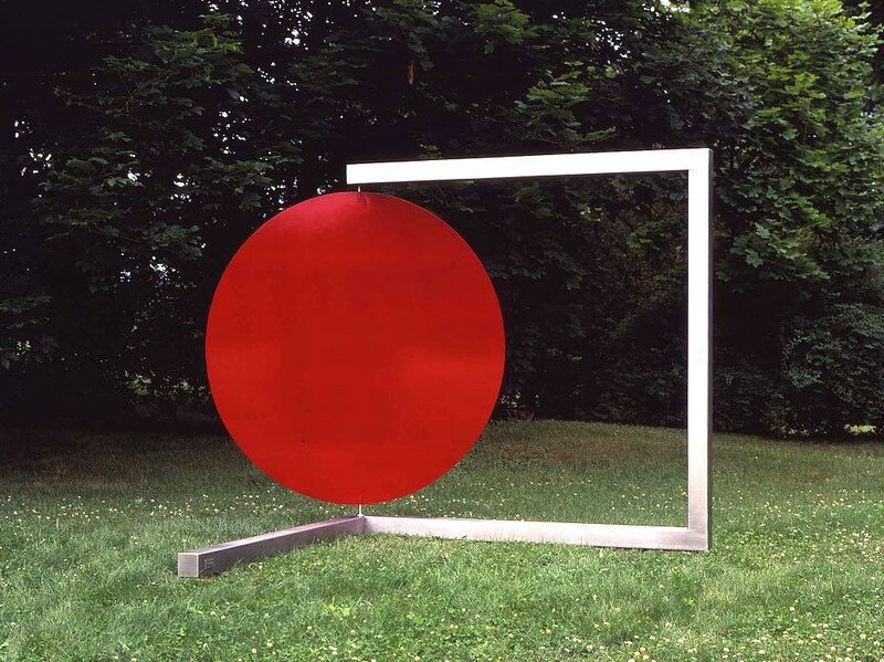 Roger Phillips, ‘In & Out’, 1997-2007, Sculpture, Stainless steel and painted aluminum, Bethesda Fine Art