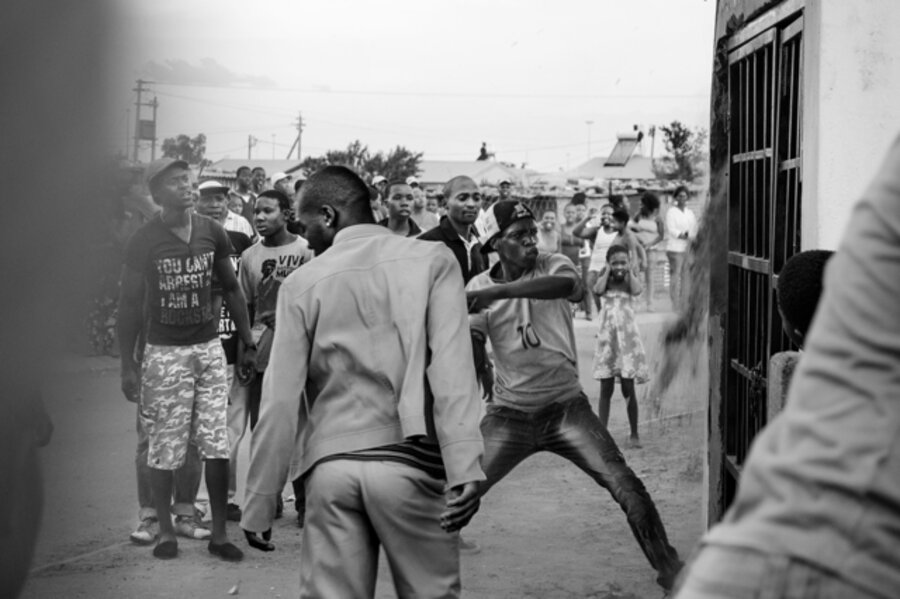 Xenophobic attack, Phola Park