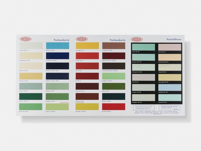 Damien Hirst, ‘H2 -Colour Chart’, 2017, Print, Spot-varnished giclée print mounted on aluminium panel, 3 White Dots