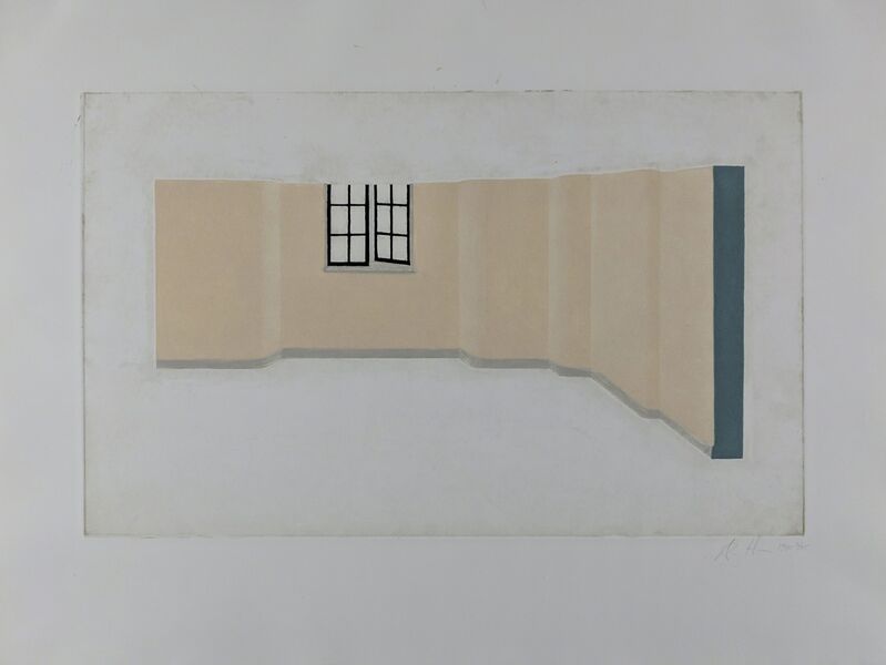 Alan Herman, ‘Interior walls (2 works)’, 1980, Print, Aquatint, Capsule Gallery Auction