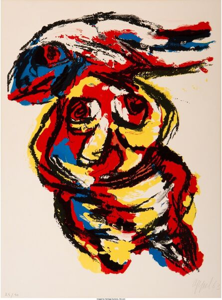 Karel Appel, ‘Figurative Abstract’, 1963
