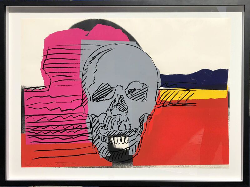 Andy Warhol, ‘Skulls II.159’, 1976, Print, Screenprint on Strathmore Bristol paper, Hamilton-Selway Fine Art Gallery Auction