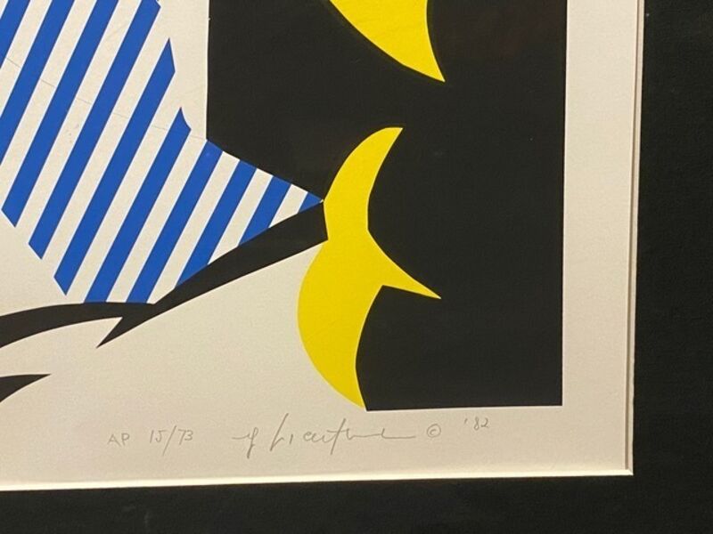 Roy Lichtenstein, ‘I Love Liberty’, 1982, Print, Silkscreen in colors on Arches 88 paper, Artsy x Capsule Auctions