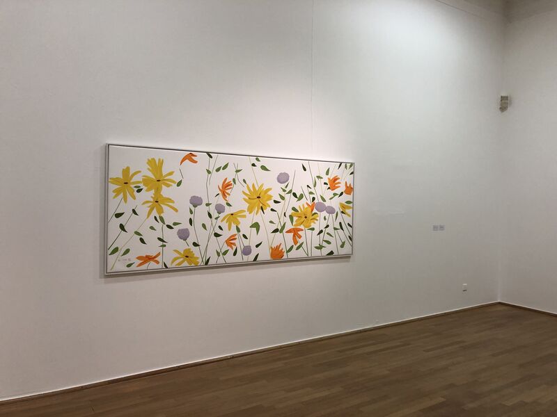 Alex Katz, ‘Summer Flowers Canvas’, 2018, Print, Silkscreen on canvas., Frank Fluegel Gallery