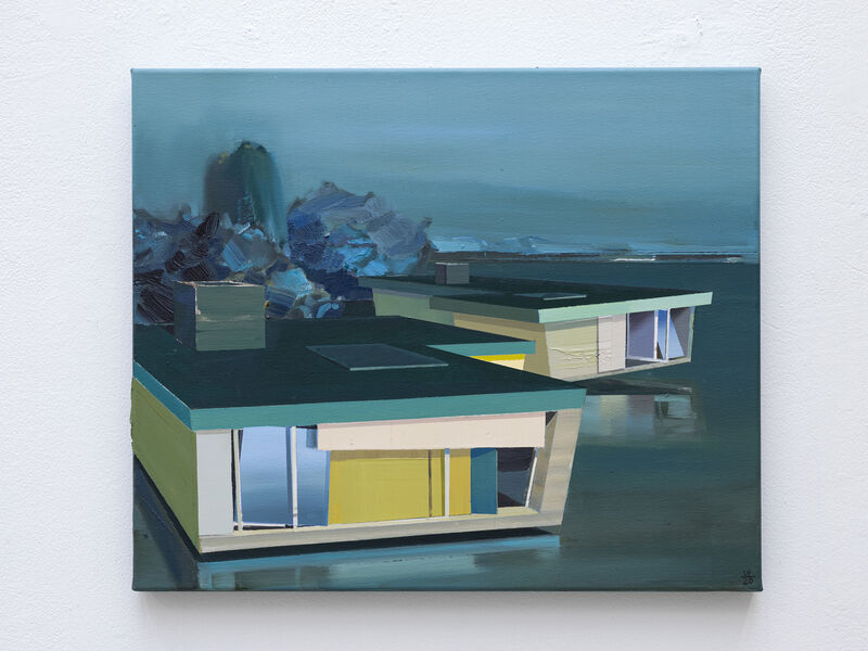 Ulf Puder, ‘Ostholsteinische Landschaft’, 2020, Painting, Oil on canvas, Akinci