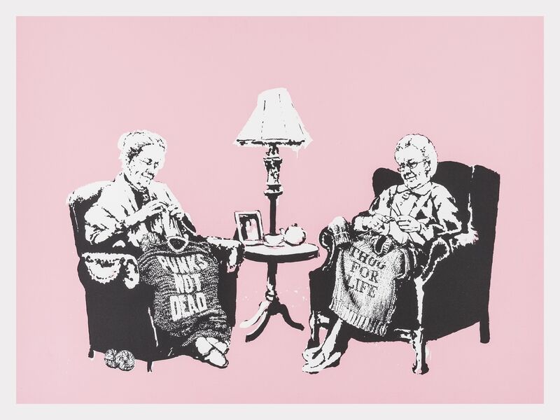Banksy, ‘Grannies’, 2006, Print, Screenprint in colours, Forum Auctions