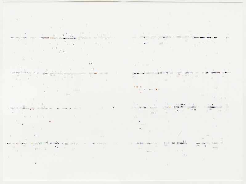 Eduardo Santiere, ‘Symphony #18’, 2012, Drawing, Collage or other Work on Paper, Graphite and scratch abrasion on paper, Henrique Faria Fine Art