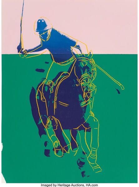 Andy Warhol, ‘Polo (Pink and Green)’, 1985