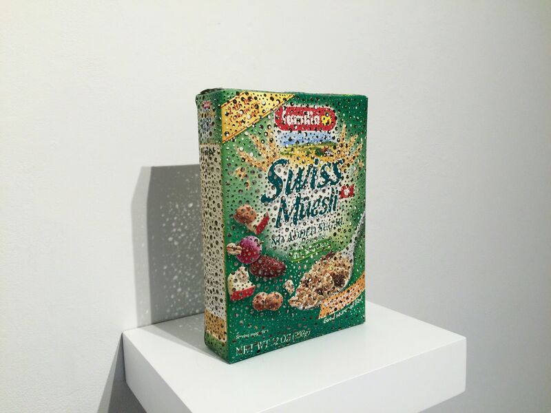 Stefana McClure, ‘Colorblind Shopper (Familia Swiss Muesli No Added Sugar)’, 2015, Sculpture, Familia Swiss Muesli No Added Sugar (32oz box), Bienvenu Steinberg & J