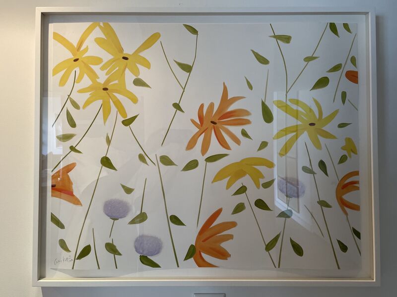 Alex Katz, ‘Flowers 2’, 2017, Print, Archival pigment inks on Crane Museo Max 365gsm fine art paper, Artsy x Poly Auction