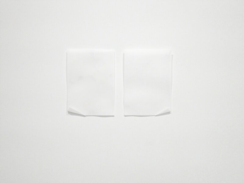 Massimo Bartolini, ‘Left page, Right page’, Sculpture, Alabaster, Galería Bacelos