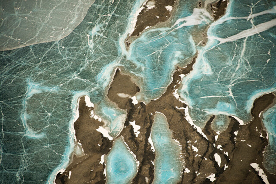 Shore Line Sediments, Wright Valley