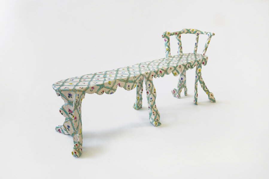 Sevres Mint Bench