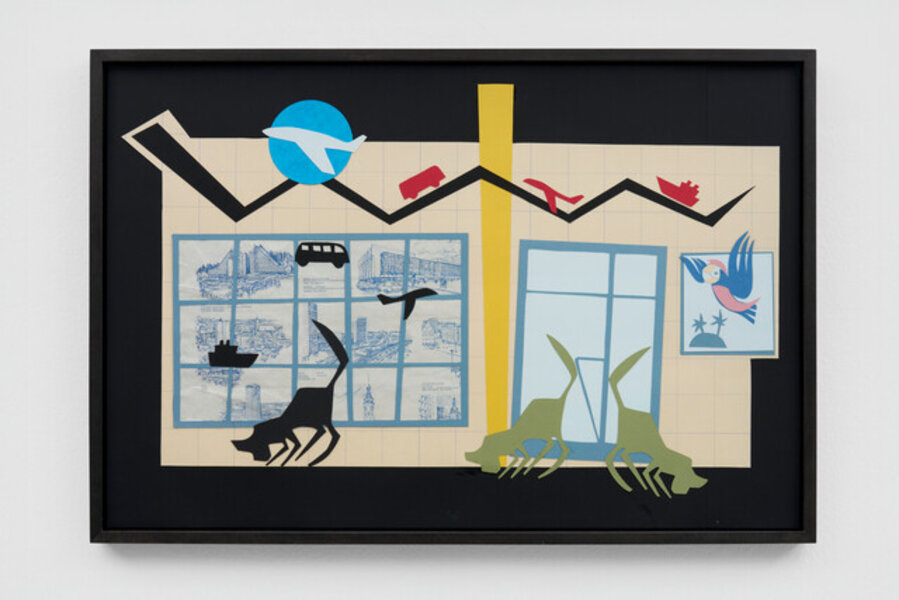 Untitled (black dog)