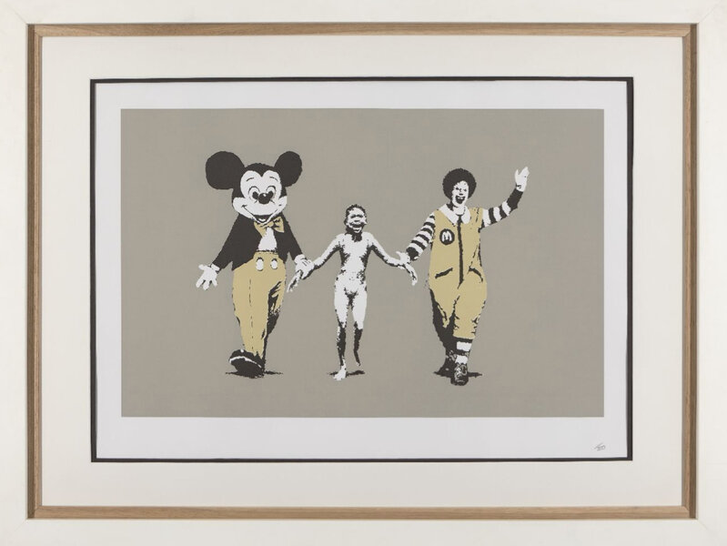 Banksy, ‘Napalm’, 2004, Ephemera or Merchandise, Screenprint in colours on wove paper, Artsy x Capsule Auctions