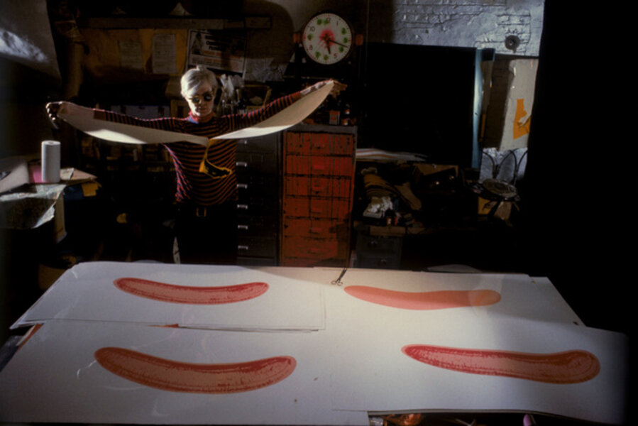 Andy WARHOL at the Factory, NY 1966