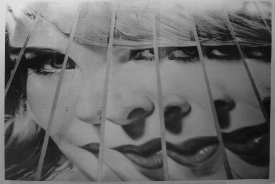 Fractured girl (billboard), Los Angles
