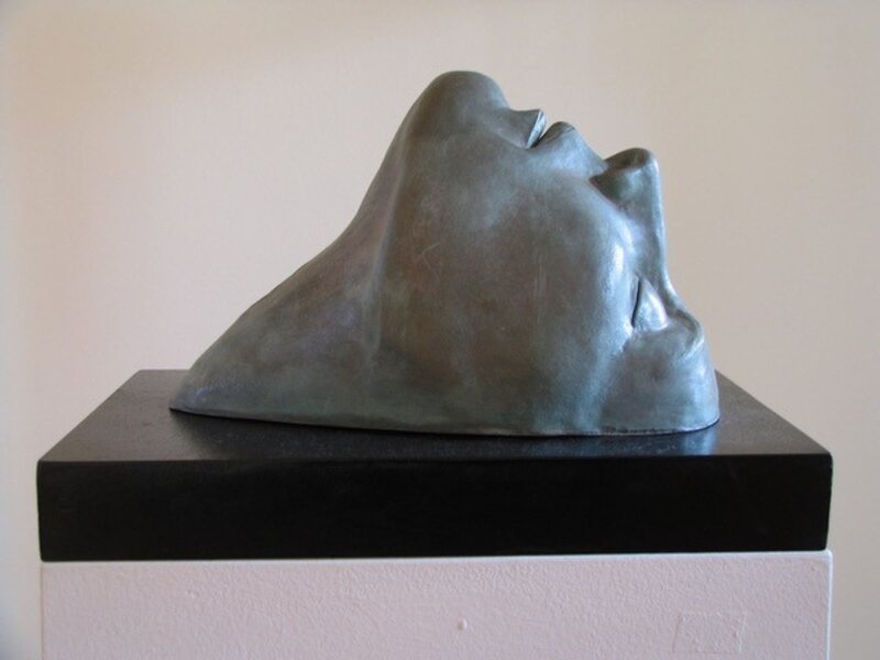 Nora Chavooshian, ‘Lucky’, 2012, Sculpture, Cast forton with bronze powder and turqouise bead, Denise Bibro Fine Art
